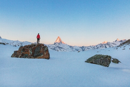 Foto Montaña nieve invierno cordillera
