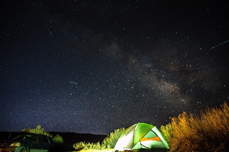 空 夜 星 雰囲気 写真