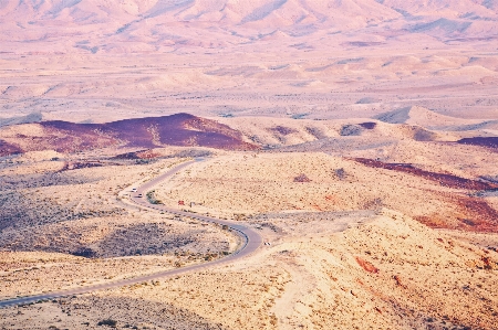 Landschaft sand straße wüste Foto