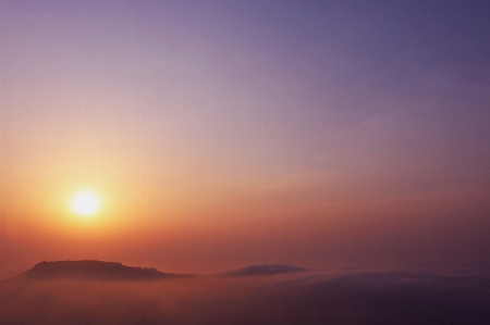 Horizon mountain cloud sky Photo