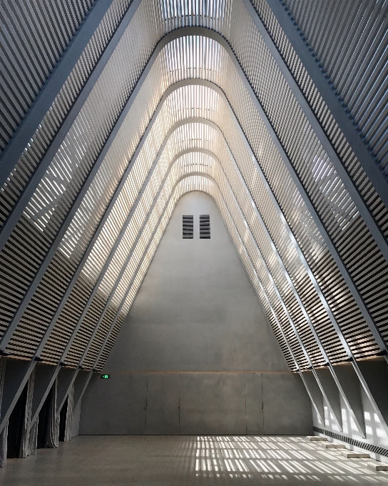 Luz arquitetura interior teto