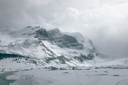 Mountain snow winter cloud Photo