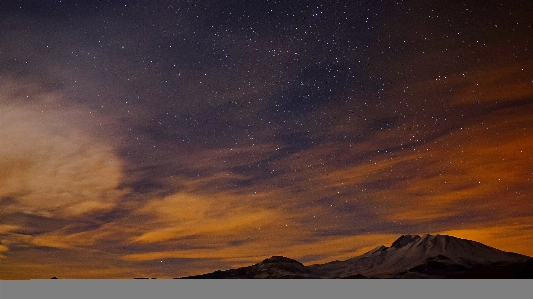 Landscape horizon mountain cloud Photo