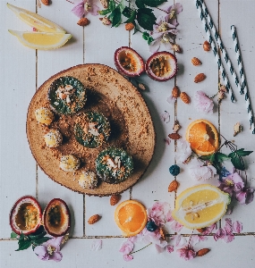 Blume gericht mahlzeit essen Foto