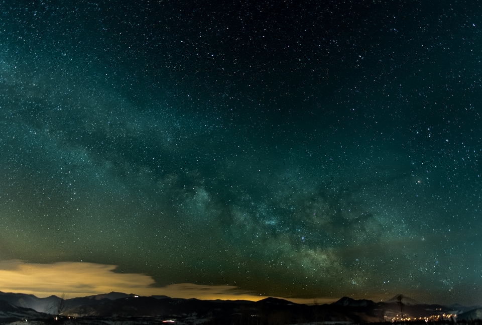 空 夜 星 天の川
