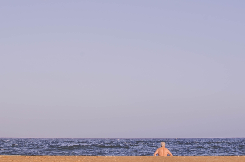 Plage mer côte sable