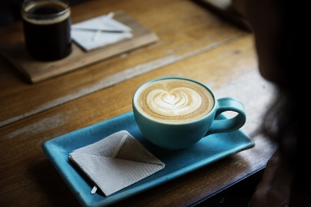 テーブル 人 カフェ コーヒー 写真