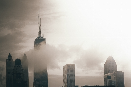 Cloud fog skyline morning Photo