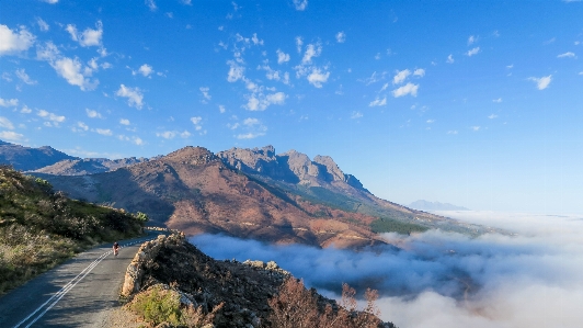 Landscape mountain range national park Photo