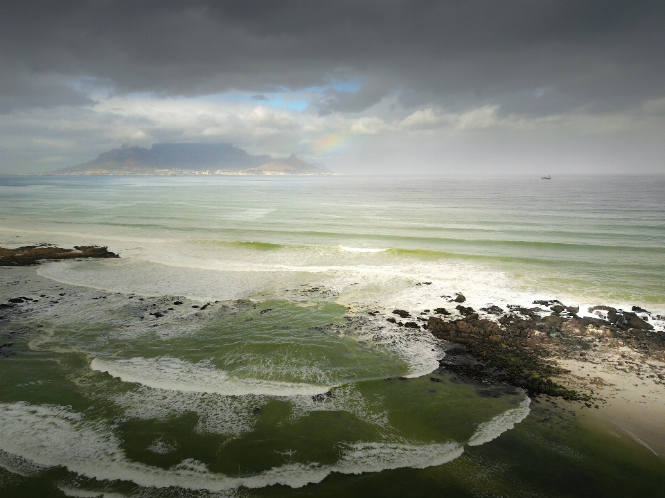 Beach landscape sea coast