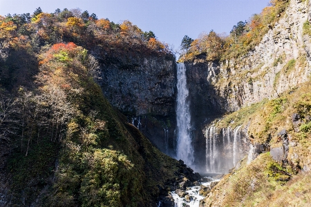 風景 水 rock 滝 写真