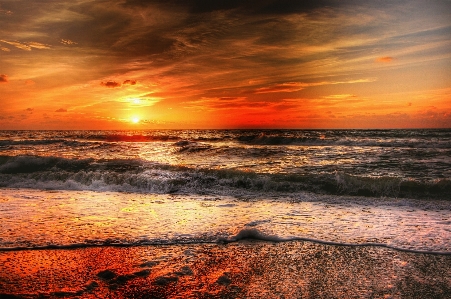 Beach landscape sea coast Photo