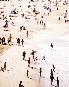 Foto Praia mar areia temporada