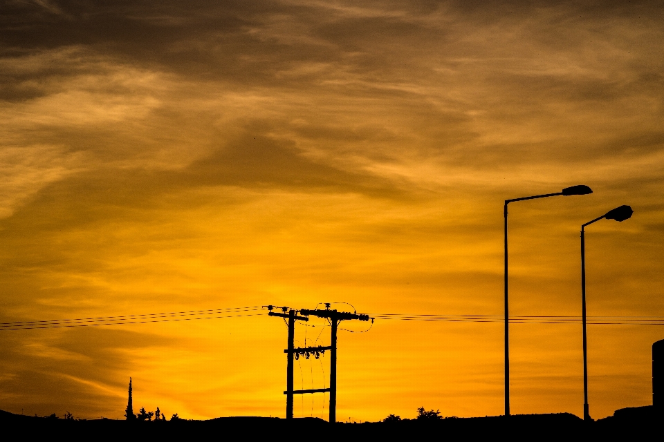 Horizont silhouette wolke himmel