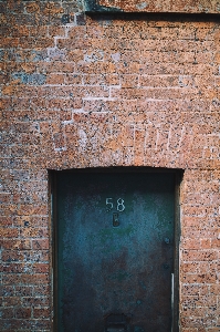 Wood house texture window Photo