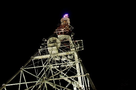 Night ferris wheel tower landmark Photo