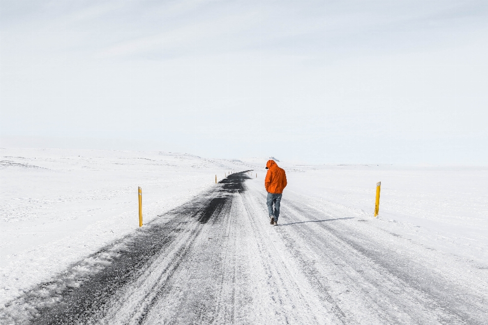 Arena nieve invierno clima