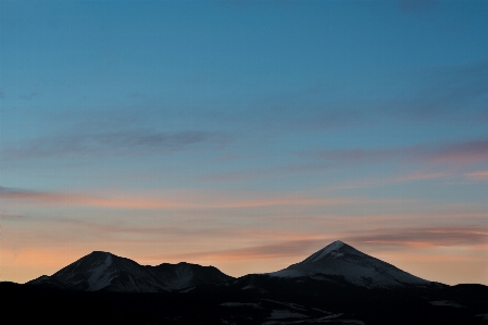 Landscape horizon mountain cloud Photo