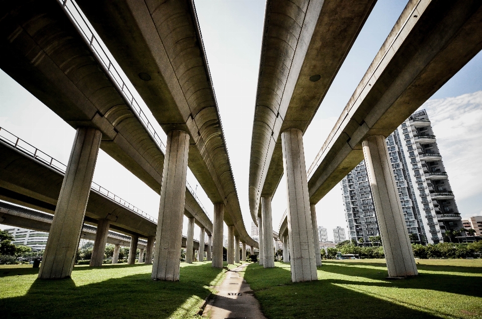 Architecture structure bridge arch