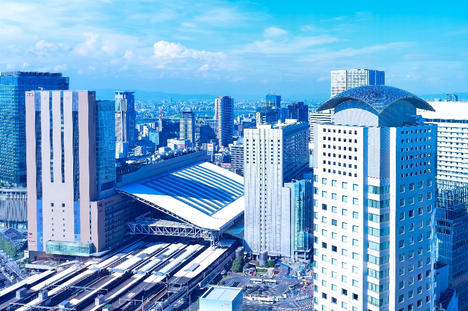 風景 スカイライン 建物 街