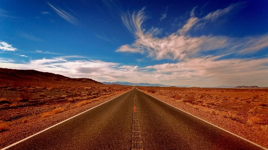 Landscape horizon mountain cloud Photo