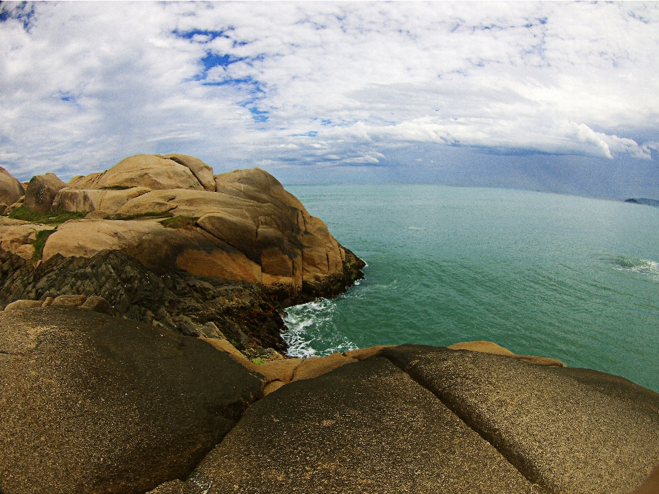 海滩 景观 海 海岸