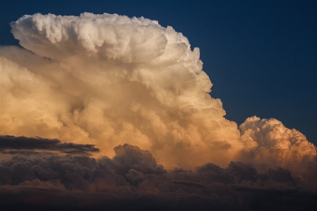 Cloud sky dawn atmosphere Photo