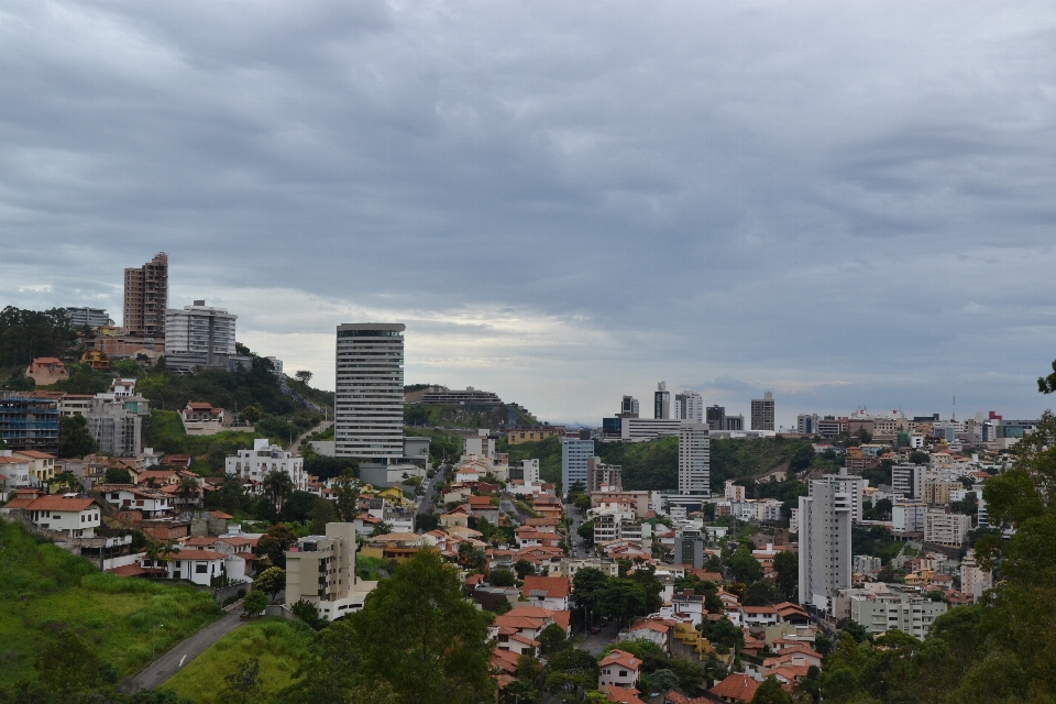 Horizon sky skyline town