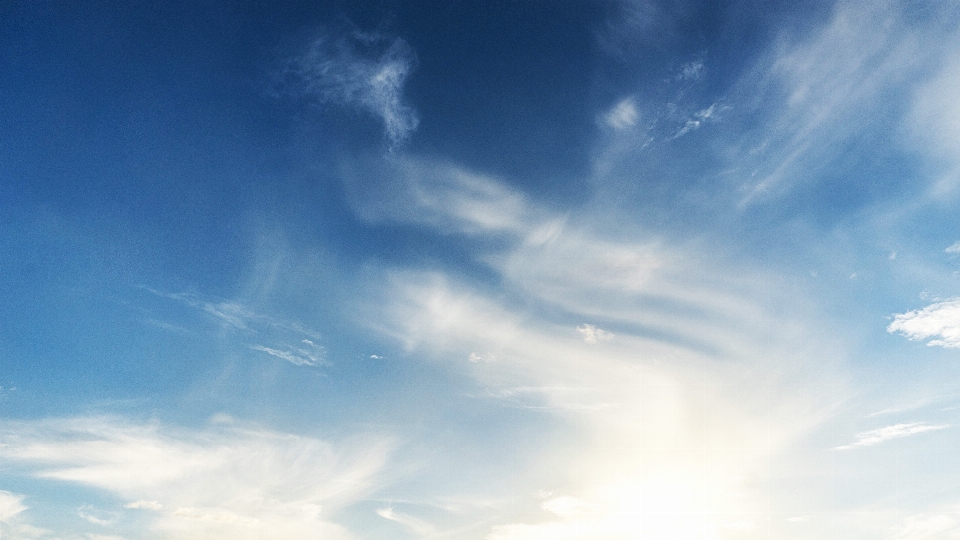 地平線 クラウド 空 日光