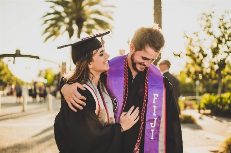 Photo Printemps cérémonie événement l'obtention du diplôme