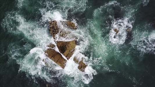 Foto Acqua onda sott'acqua rapido