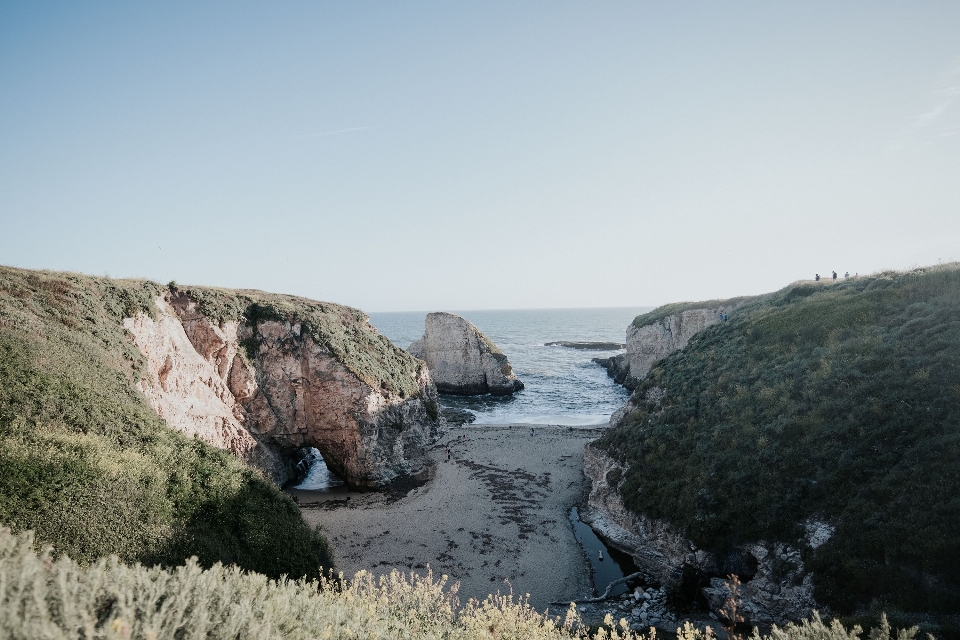 пляж пейзаж море побережье