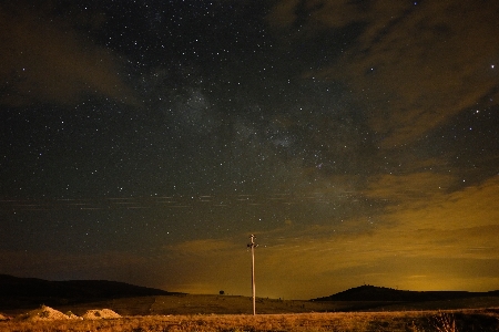 空 夜 星 夜明け 写真