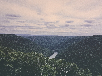 Landscape sea coast horizon Photo