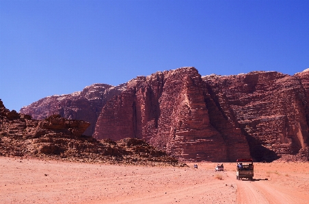 Foto Paisaje rock montaña desierto