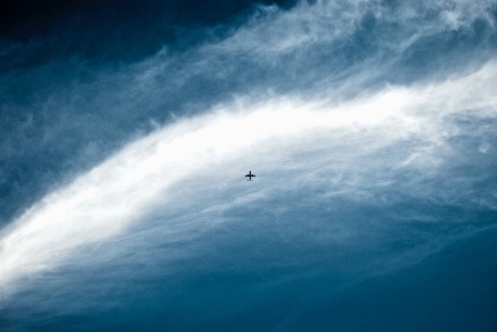 Sea ocean horizon wing Photo