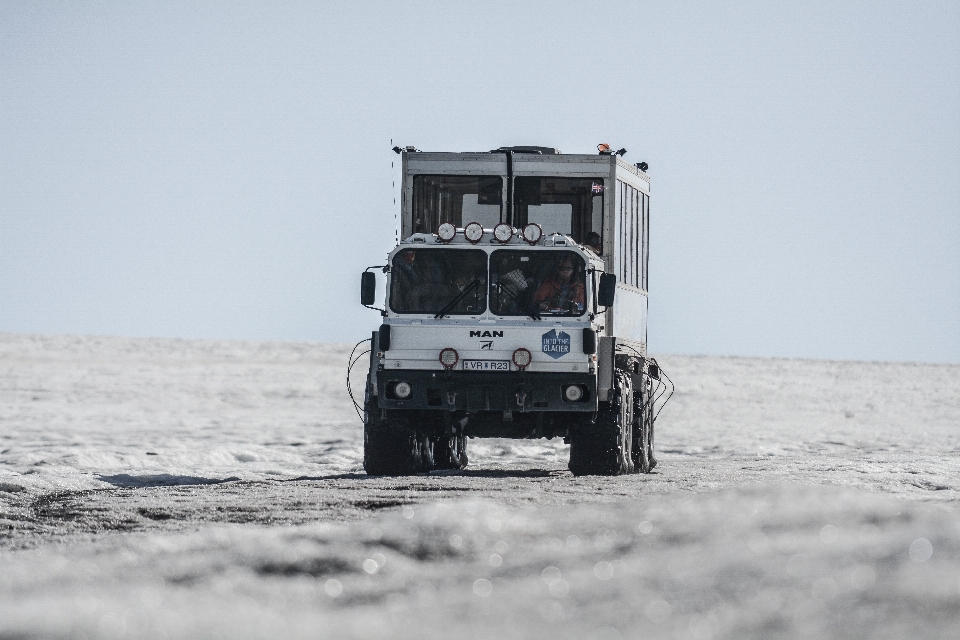 Neige hiver transport camion