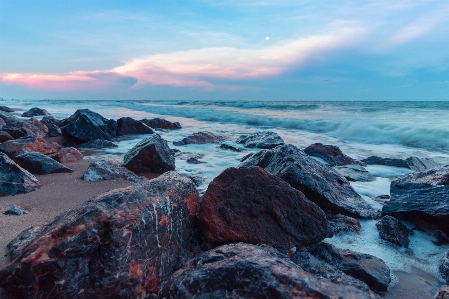 Beach sea coast nature Photo