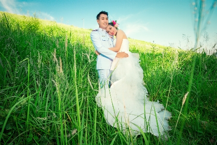 Grass outdoor people woman Photo