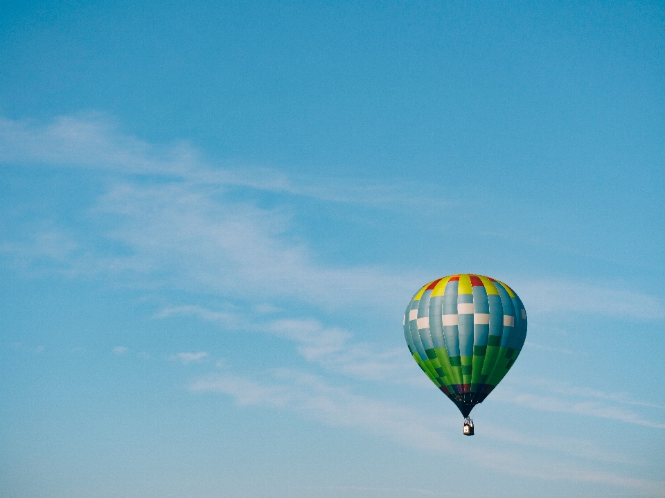 Gökyüzü balon sıcak hava balonu uçak