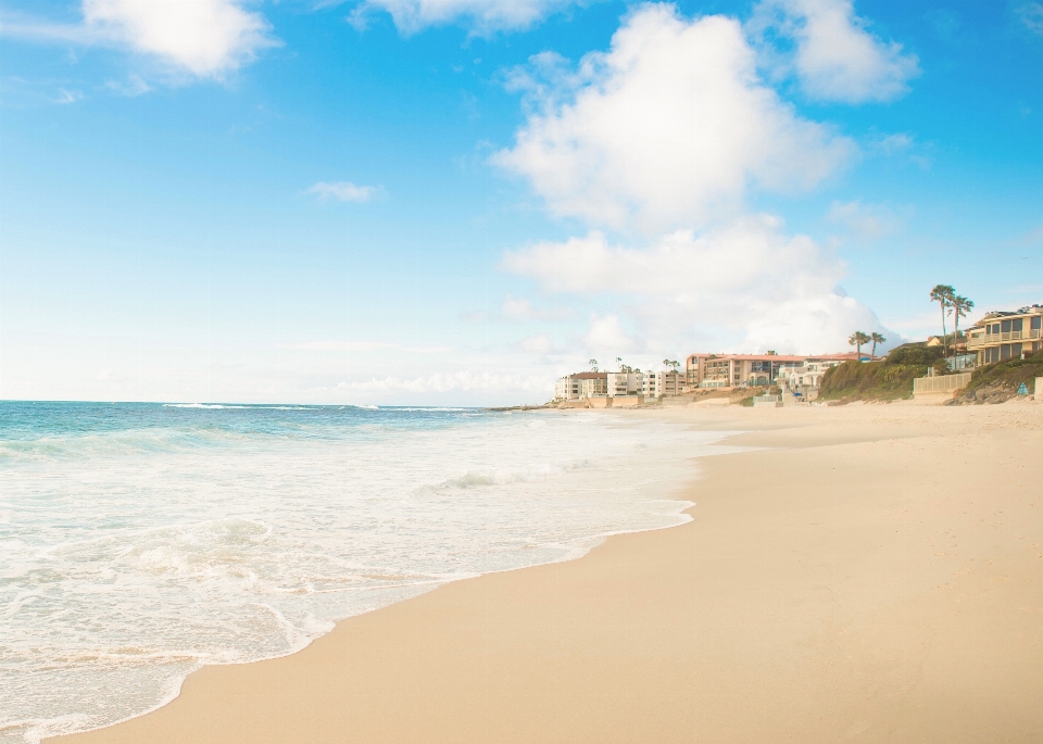 Beach sea coast sand