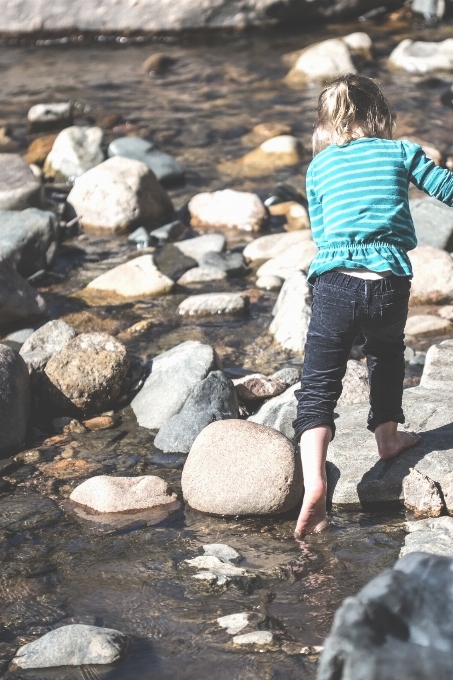 Meer wasser rock material