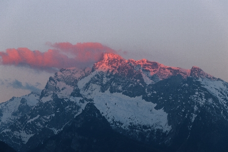 Nature mountain cloud sunrise Photo