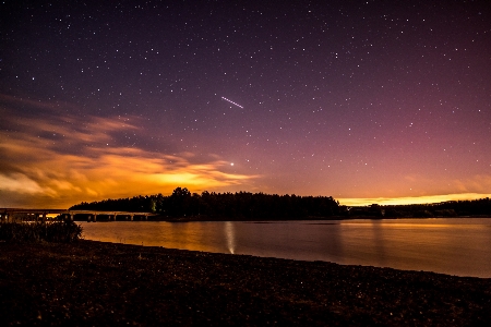 Sea horizon light cloud Photo