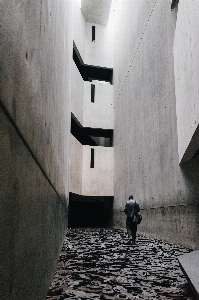 ライト 建築 木 道 写真