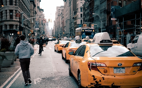 Pedestrian road traffic street Photo