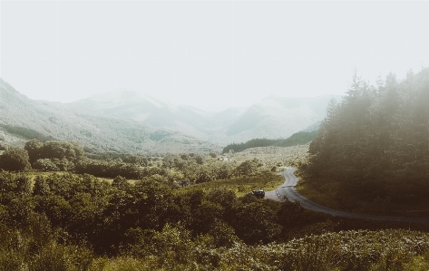 풍경 자연 황야
 산 사진