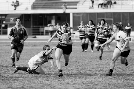 Photo Noir et blanc
 blanc football