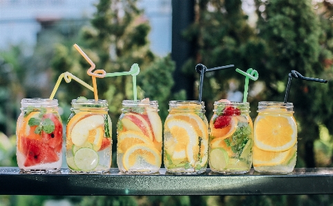 Zdjęcie żywność produkować drink koktajl