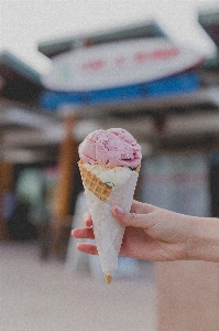 Food baking ice cream dessert Photo